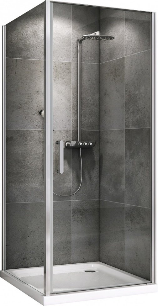 Душевое ограждение Abber двухстенное Sonnenstrand AG04060-S90, 600х900х1950 мм