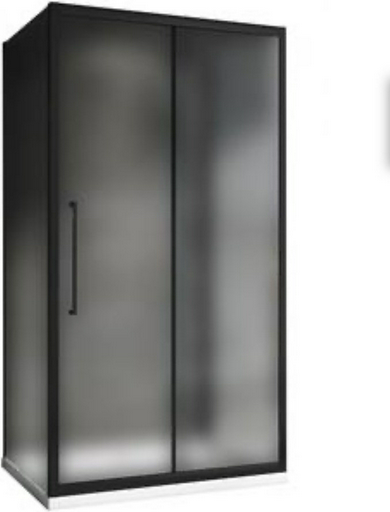 Душевое ограждение Abber трехстенное AG30150BMH-S80BM-S80BM, 1500х1950 мм