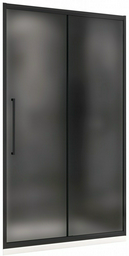Душевое ограждение Abber одностенное Schwarzer Diamant AG30120BMH, 120х120х195 мм