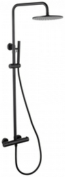 Душевая стойка Abber Wasser Kreis AF8160BL черный