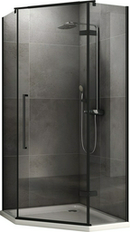 Душевое ограждение Abber двухстенное Ewiges Wasser AG05090B, 90х90х195 мм