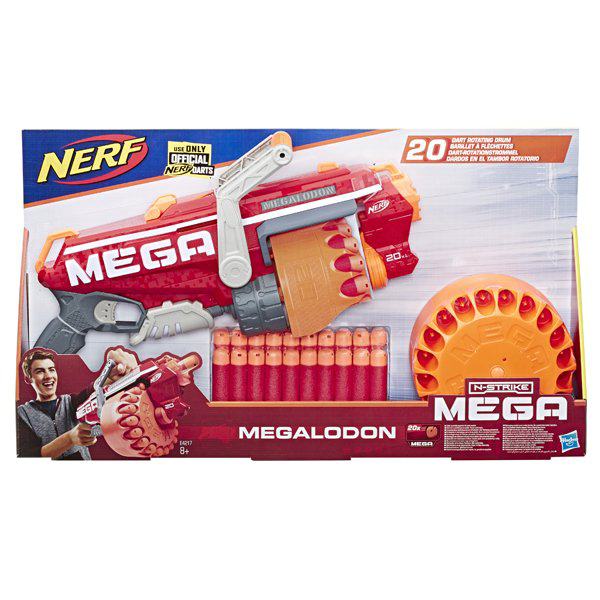 Бластер Hasbro Nerf Мега Мегалодон E4217 купить,NaN