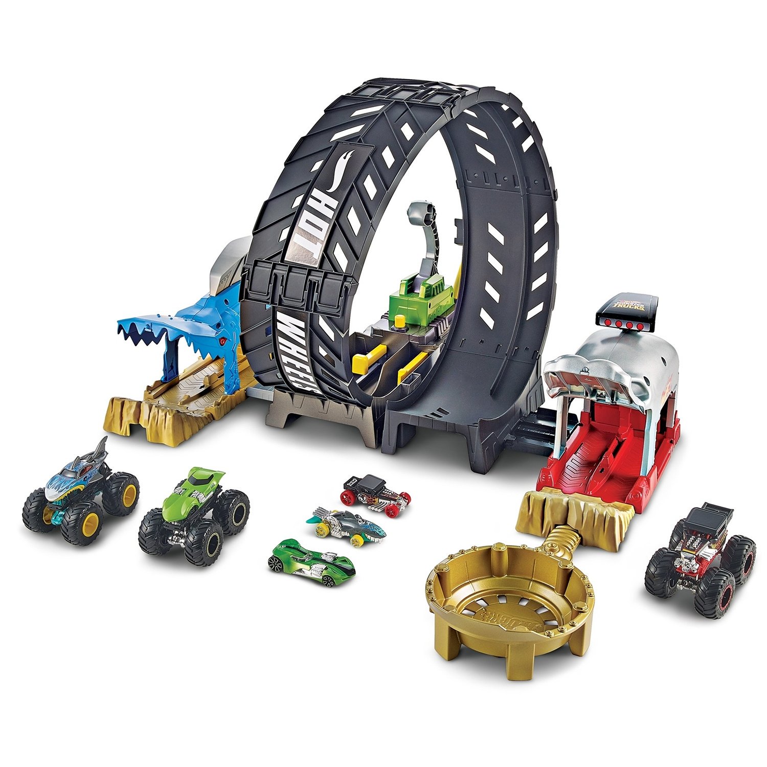 Игровой набор Hot Wheels Monster Trucks Мёртвая петля GKY00 купить,NaN