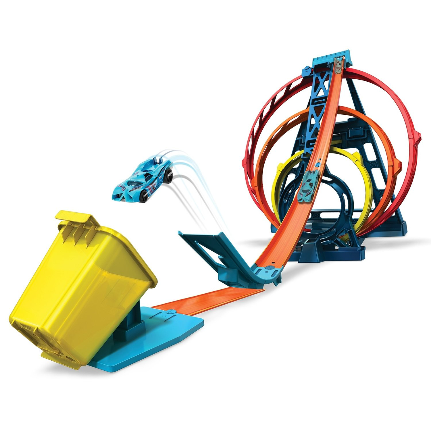 Игровой набор Hot Wheels Track Builder Тройная Петля GLC96 купить,NaN