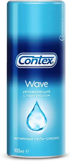Гель-смазка Contex Wave увлажняющая 100 мл