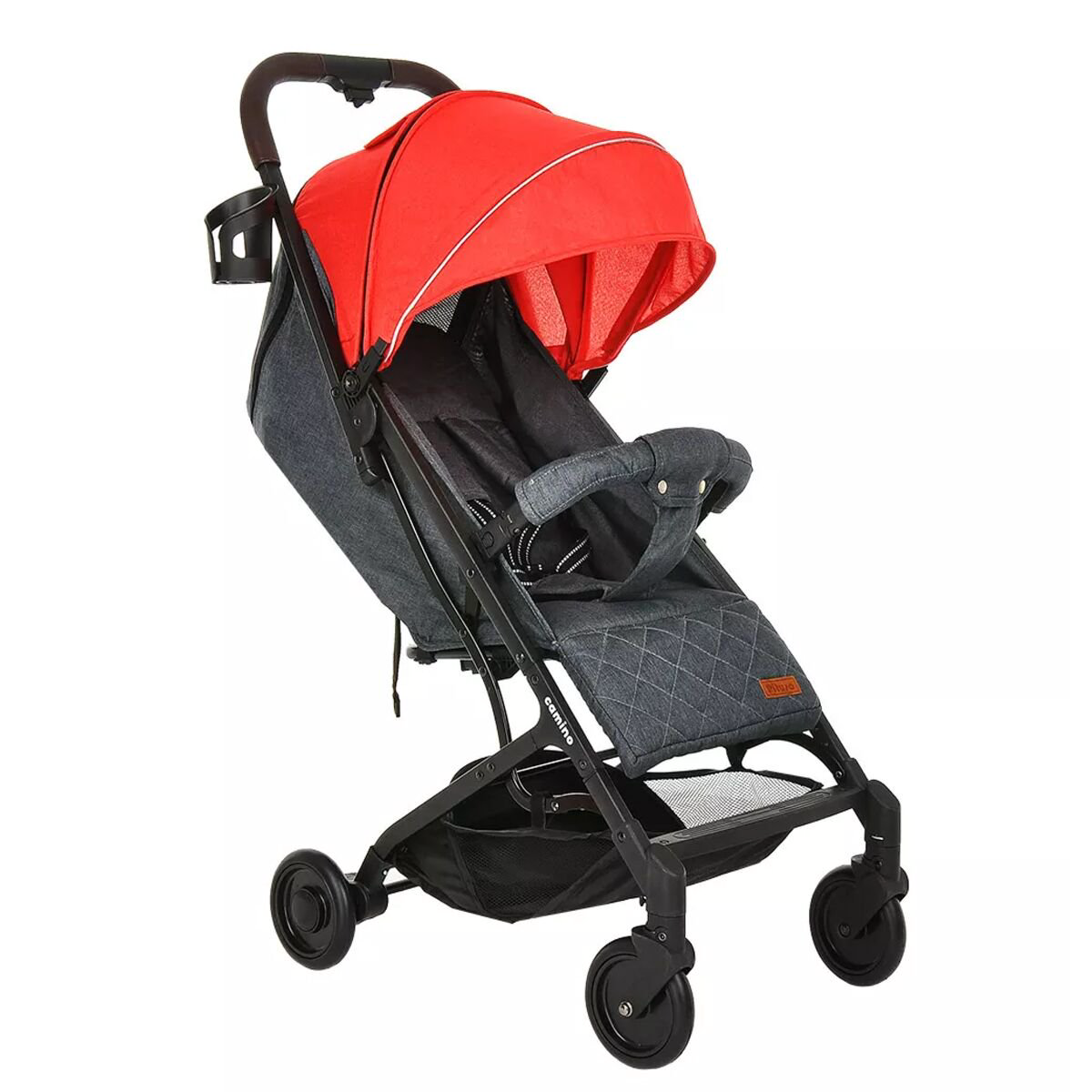 Коляска прогулочная Pituso Camino Х3 Black/Red купить,NaN