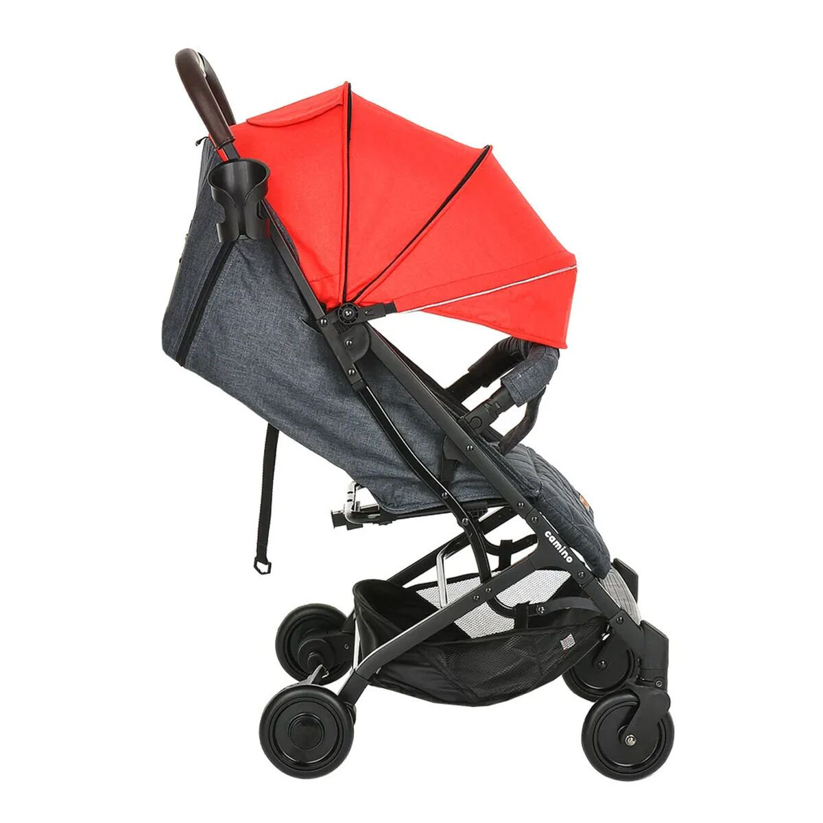 Коляска прогулочная Pituso Camino Х3 Black/Red купить,NaN