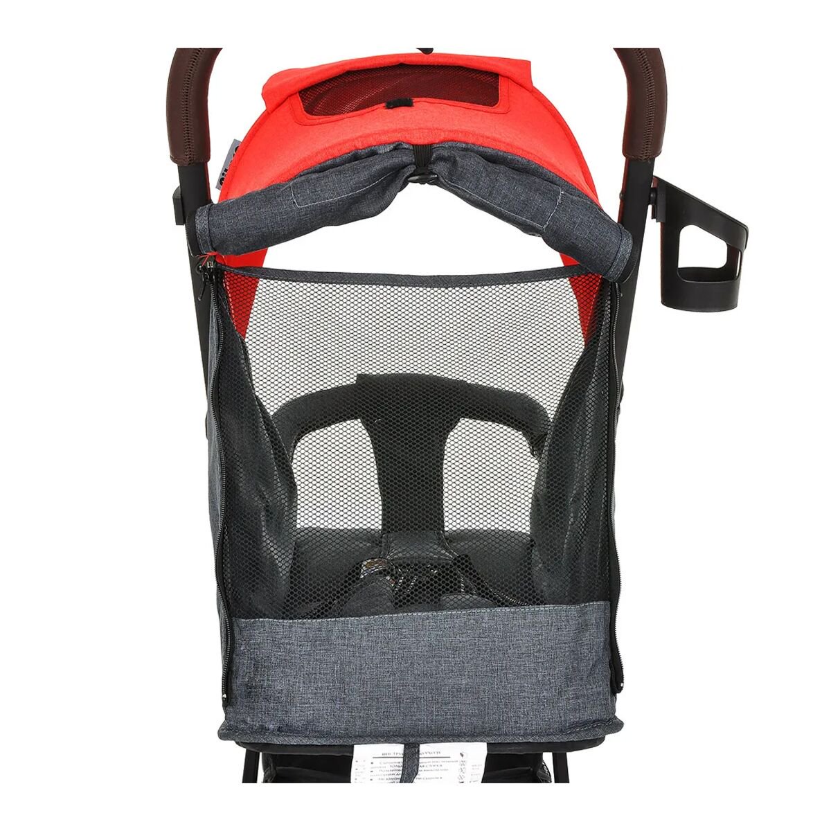 Коляска прогулочная Pituso Camino Х3 Black/Red купить,NaN