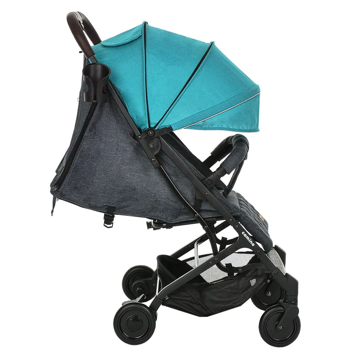 Коляска прогулочная Pituso Camino Х3 Black/Tiffany купить,NaN