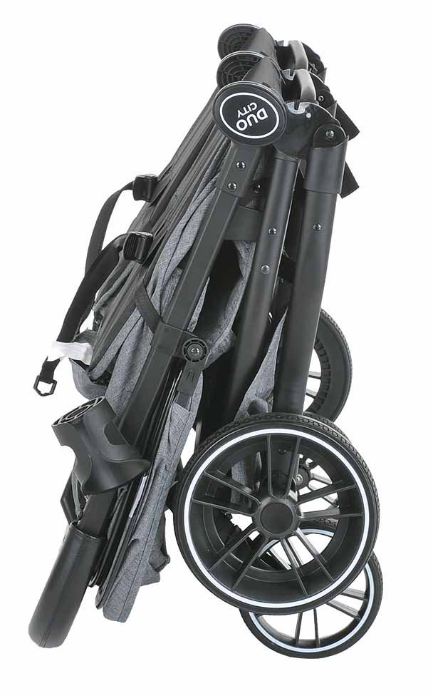 Коляска для двойни Pituso Duocity Dark grey купить,NaN