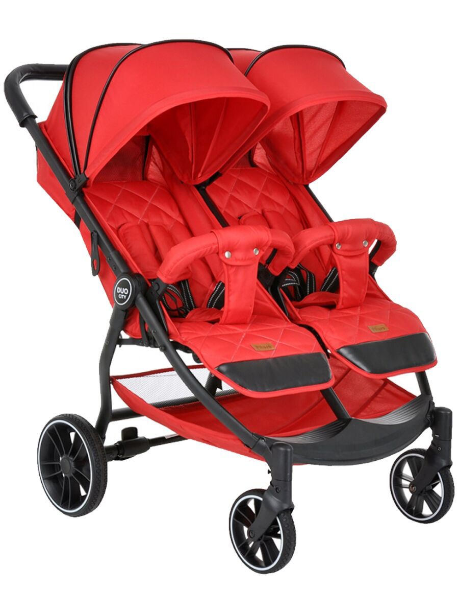 Коляска для двойни Pituso Duocity Red купить,NaN