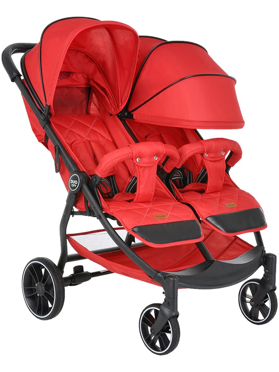 Коляска для двойни Pituso Duocity Red купить,NaN
