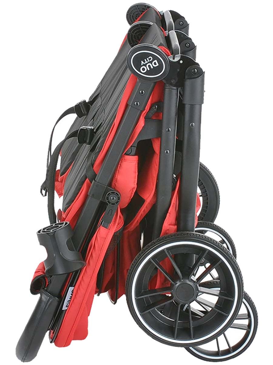 Коляска для двойни Pituso Duocity Red купить,NaN
