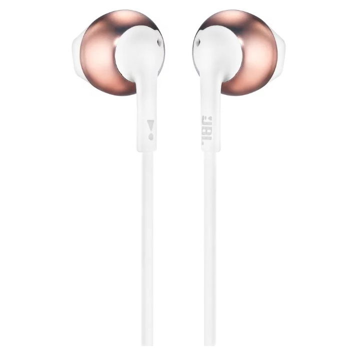 Наушники JBL T205 RGD розово-золотистые купить,NaN