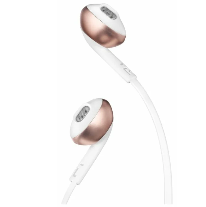 Наушники JBL T205 RGD розово-золотистые купить,NaN