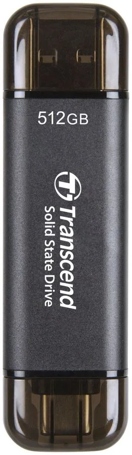 USB флешка Transcend TS512GESD310C 512Gb Grey