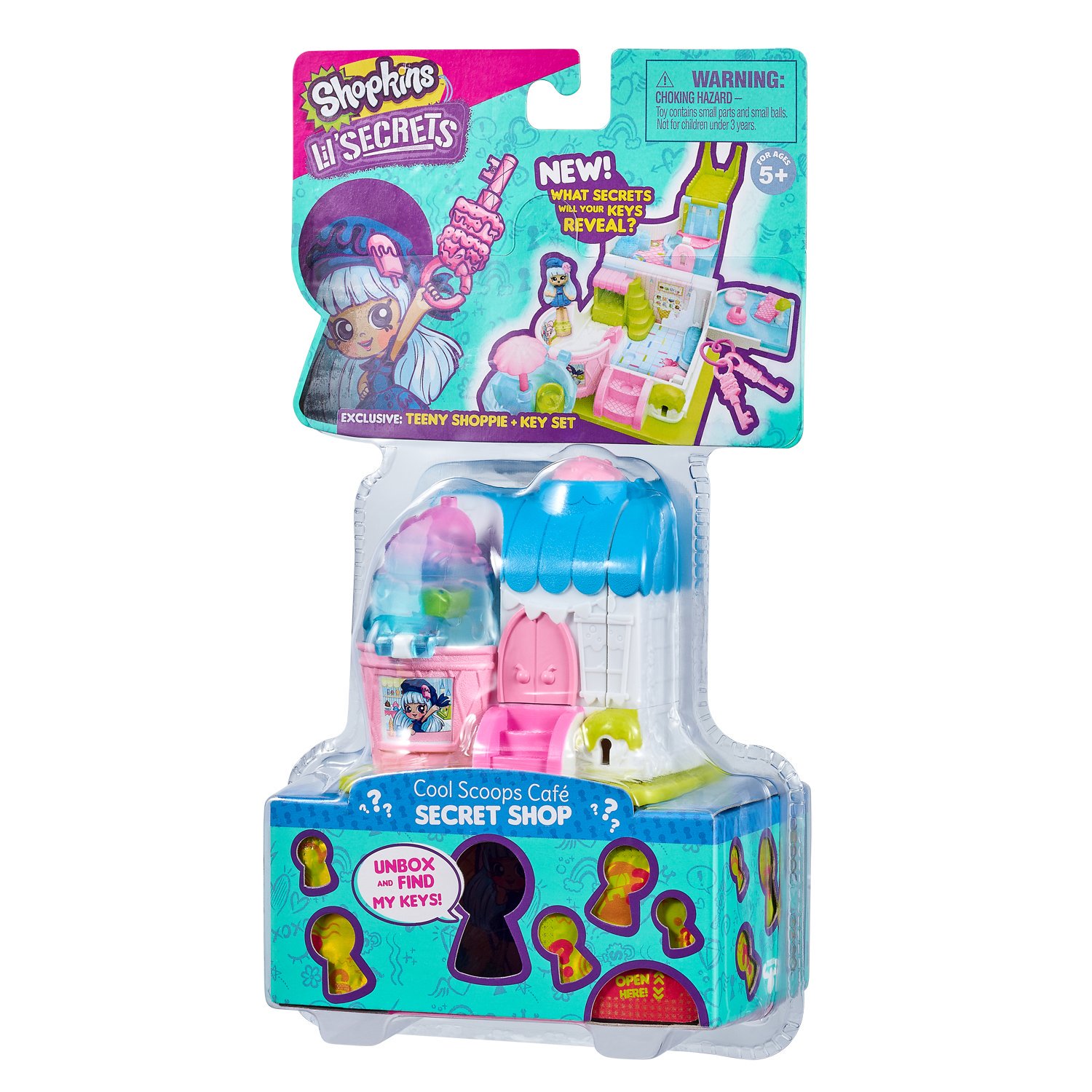 Игровой набор Moose Shopkins Кафе-мороженое 57476 купить,NaN