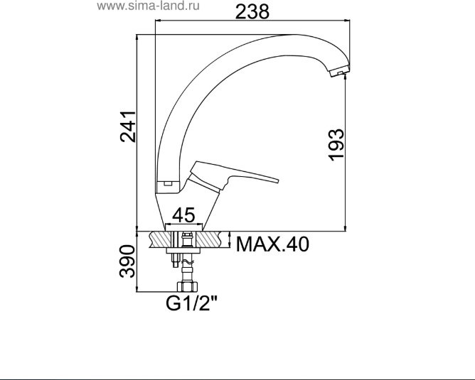 Кухонная мойка Accoona AB6080-R&#43;4050А накладная 80х60х17 см, нержавеющая сталь, тон алюминиум