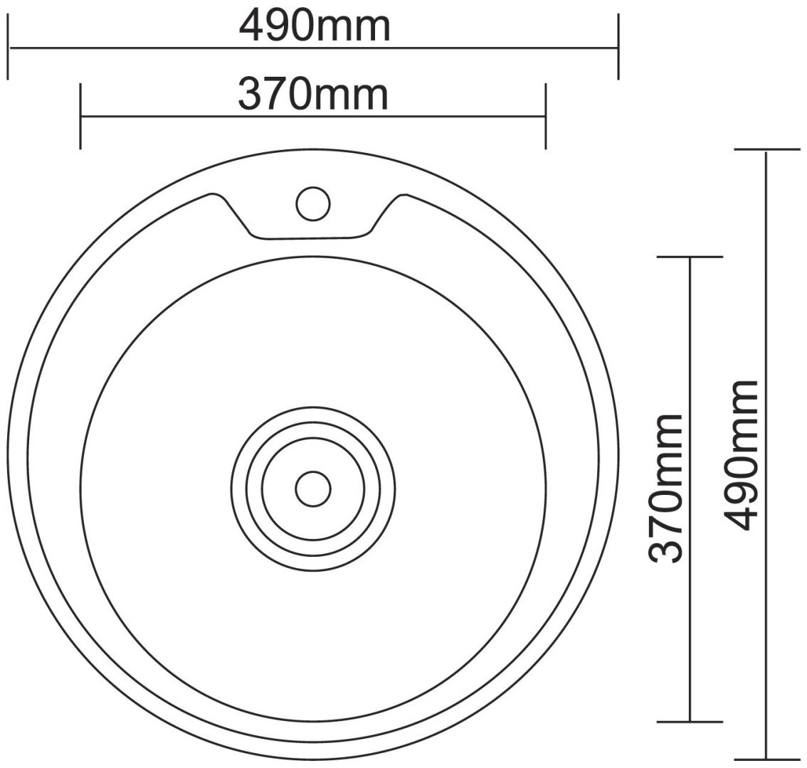 Кухонная мойка Accoona AB4949&#43;84043АG врезная 49х49х16.5 см, нержавеющая сталь, тон алюминиум купить,0
