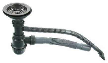 Кухонная мойка Accoona AC4557-L врезная 57х45х16.5 см, нержавеющая сталь, тон алюминиум купить,0