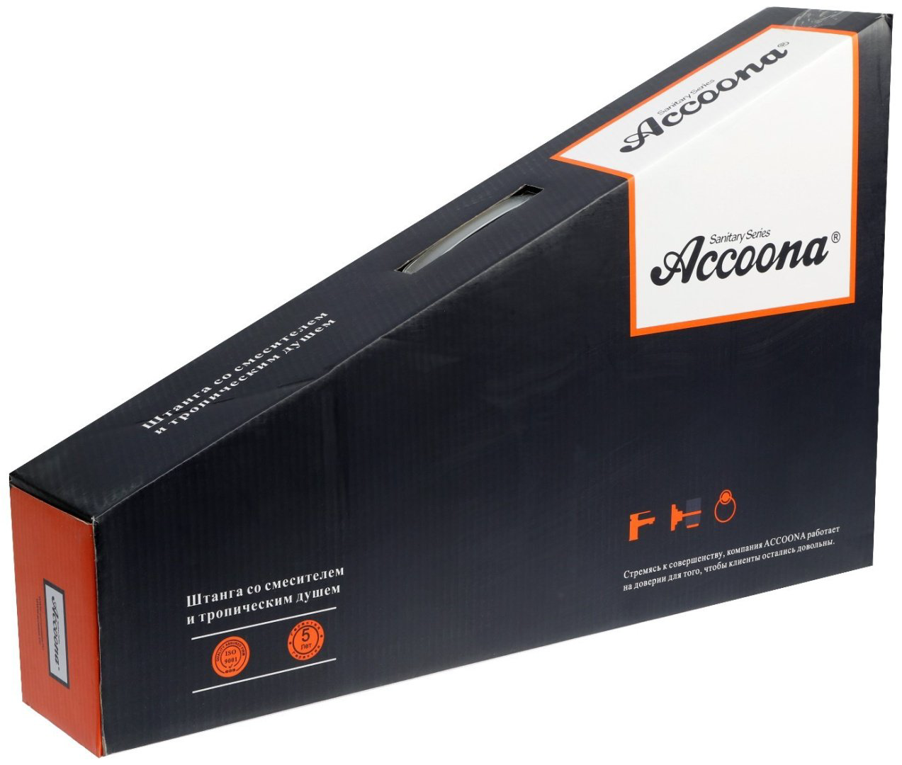 Душевая стойка Accoona A8392 хром купить,NaN
