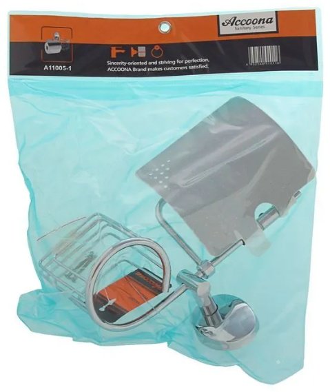 Accoona держатель A11005-1 1 шт, металл