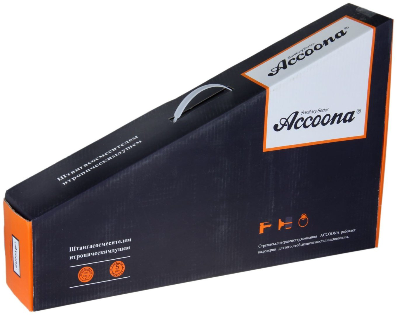 Душевая стойка Accoona A8395 хром купить,NaN