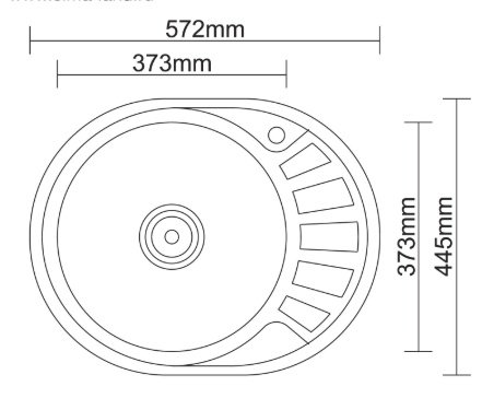 Кухонная мойка Accoona AC4557-L+84043АF врезная 57х45х16.5 см, нержавеющая сталь, тон алюминиум купить,NaN