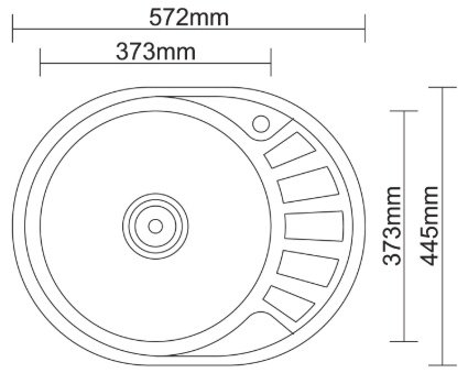 Кухонная мойка Accoona AC4557-L&#43;A4053E врезная 57х45х16.5 см, нержавеющая сталь, тон алюминиум купить,0