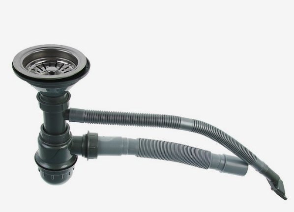 Кухонная мойка Accoona AC4557-R врезная 45х57х16.5 см, нержавеющая сталь, тон серебристый