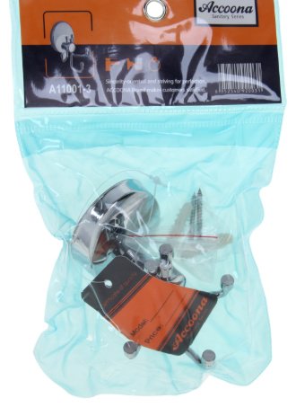 Accoona крючок A11001-3 1 шт, металл