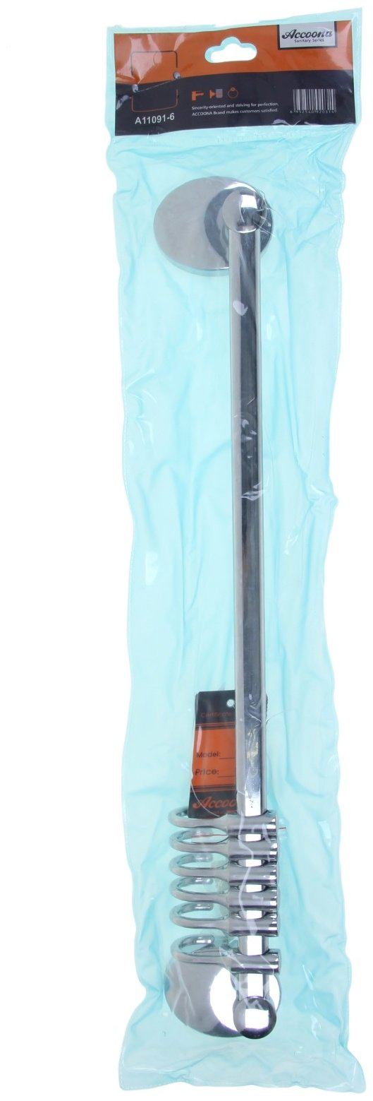 Accoona крючок A11091-6 1 шт, металл купить,NaN
