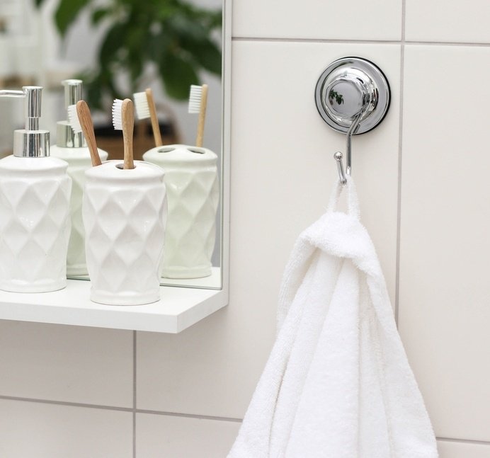 Accoona крючок A11401-1 1 шт, пластик, металл