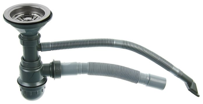 Кухонная мойка Accoona AB4539 + A4030 врезная 39х45х16.5 см, нержавеющая сталь, тон серебристый купить,NaN