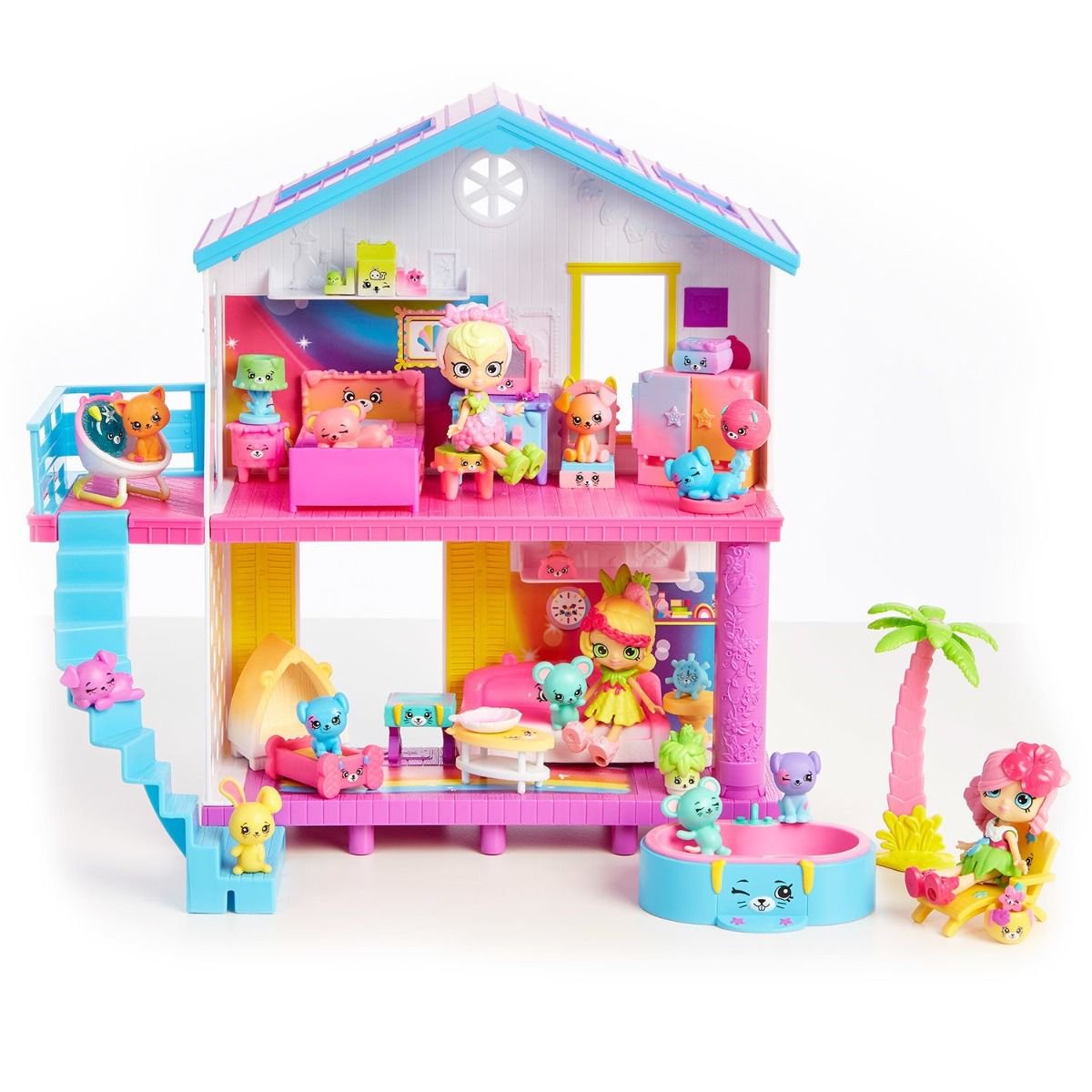 Игровой набор Moose Shopkins Пляжный домик 56860 купить,NaN