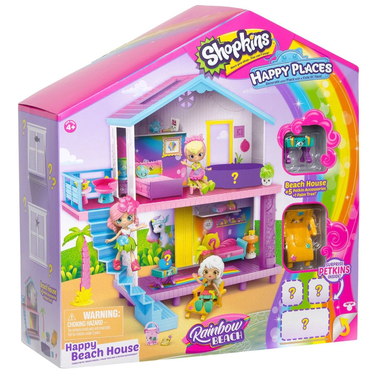 Игровой набор Moose Shopkins Пляжный домик 56860 купить,NaN
