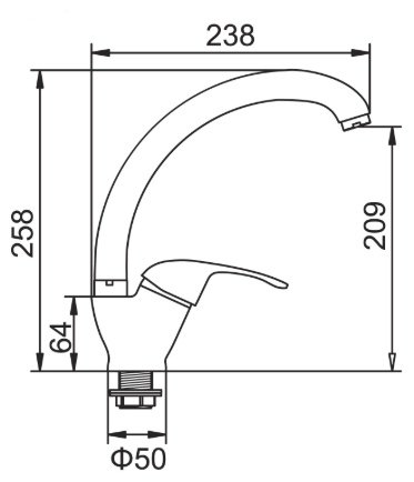 Кухонная мойка Accoona AB5077-L+84043АG врезная 77х55х16.5 см, нержавеющая сталь, тон алюминиум купить,NaN