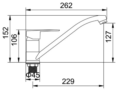 Кухонная мойка Accoona AD6080-4R накладная 80х60х17 см, нержавеющая сталь, тон алюминиум