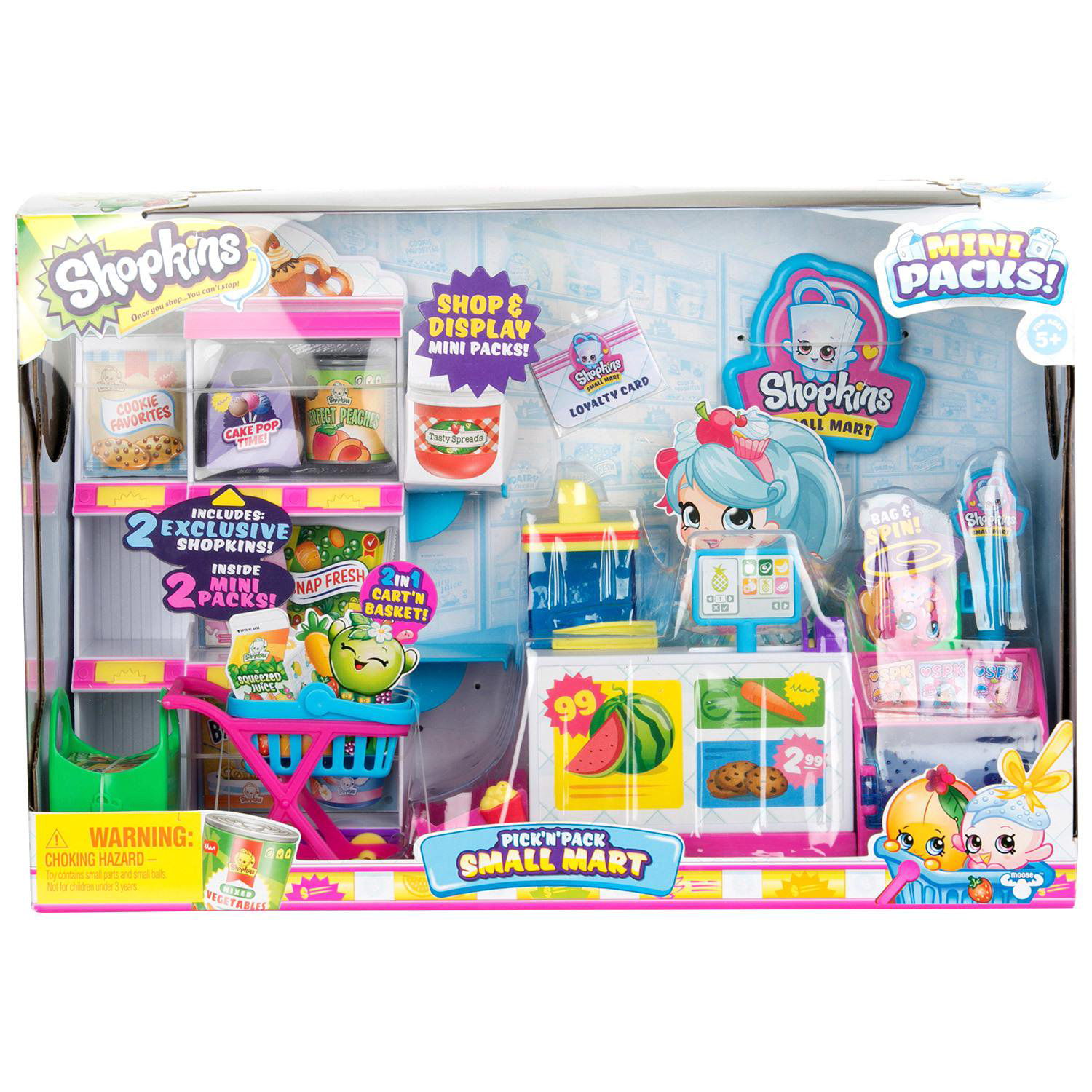 Игровой набор Moose Shopkins Минимаркет 56753 купить,NaN