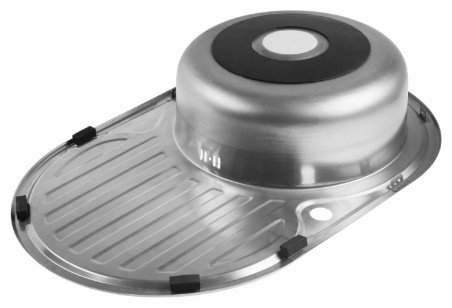 Кухонная мойка Accoona AB5077-R+4050А врезная 77х50х16.5 см, нержавеющая сталь, тон алюминиум - ForteMarket Кухонная мойка Accoona AB5077-R+4050А врезная 77х50х16.5 см, нержавеющая сталь, тон алюминиум купить,0