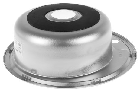 Кухонная мойка Accoona AC4949&#43;A4053E врезная 49х49х16.5 см, нержавеющая сталь, тон алюминиум