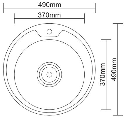 Кухонная мойка Accoona AC4949+LF84111 врезная 49х49х16.5 см, нержавеющая сталь, тон алюминиум купить,NaN
