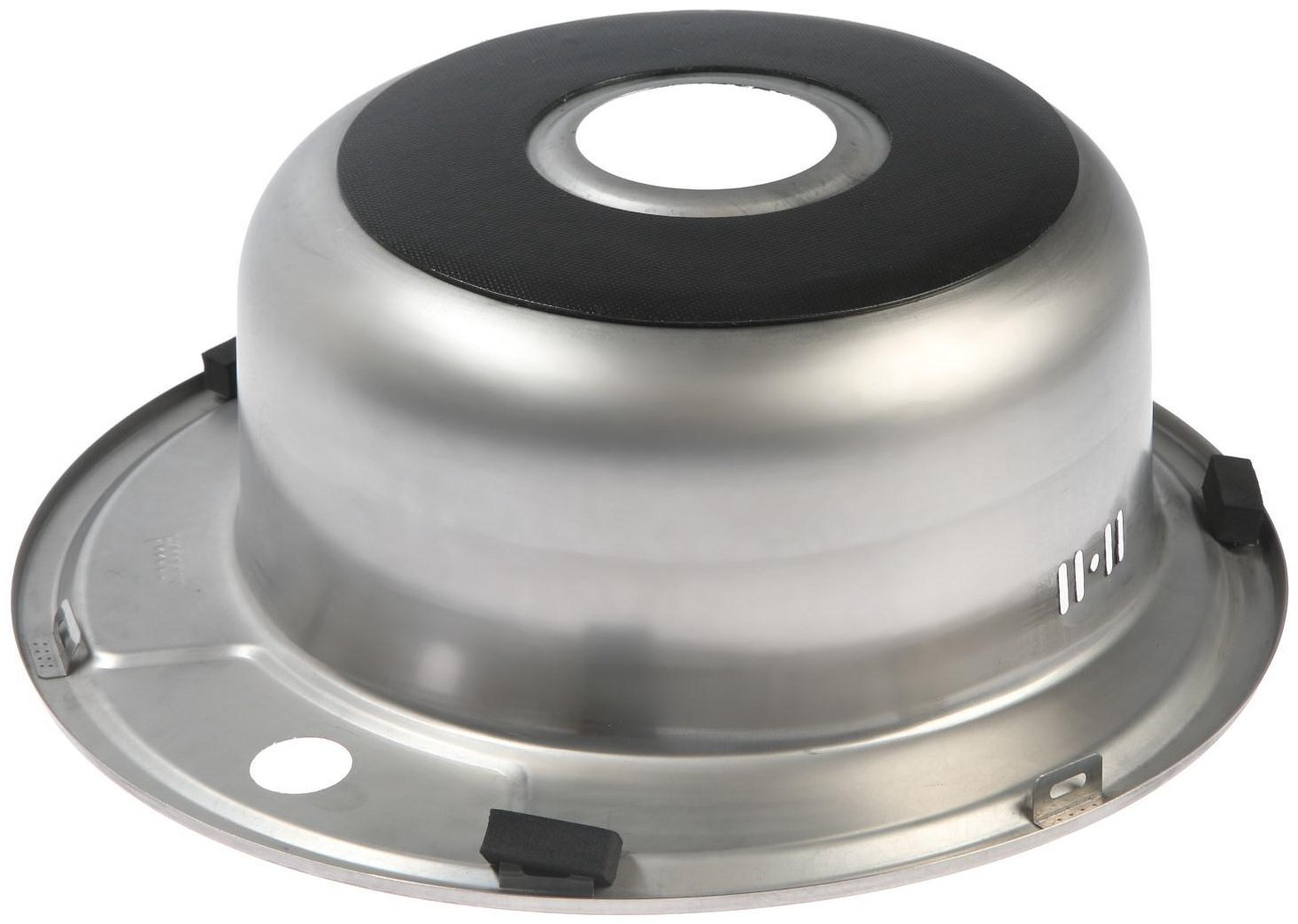 Кухонная мойка Accoona AB4545 + Loffrey LF8411 врезная 45х45х16.5 см, нержавеющая сталь, тон серебристый купить,NaN