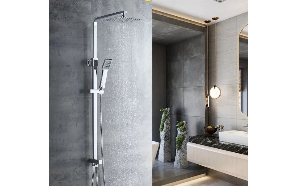 Душевая стойка Accoona A83002 хром купить,NaN