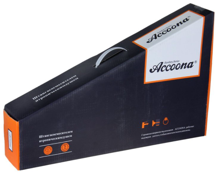 Душевая стойка Accoona A8371 хром купить,NaN