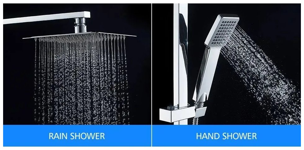 Душевая стойка Accoona A83002 хром купить,NaN