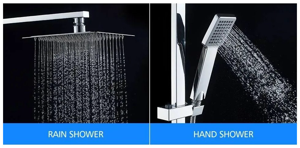 Душевая стойка Accoona A83002 хром купить,NaN