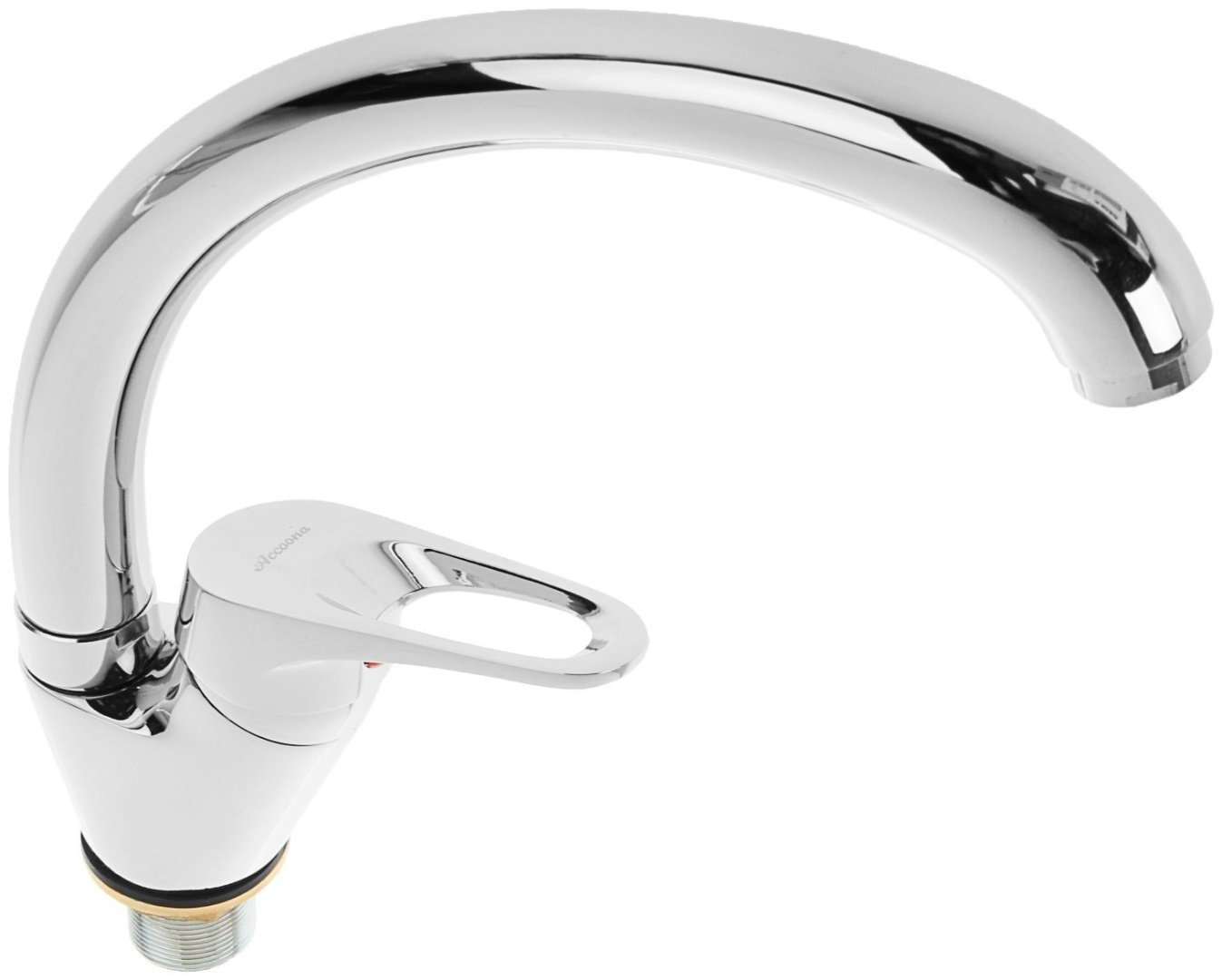 Кухонная мойка Accoona AB4557-L&#43;4050А врезная 57х45х16.5 см, нержавеющая сталь, тон алюминиум купить,0