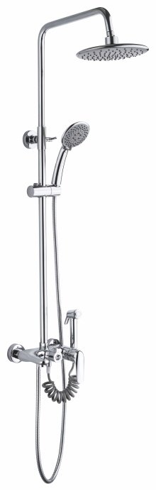 Душевая стойка Accoona A8303 хром 