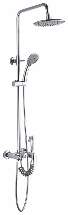 Душевая стойка Accoona A8303 хром  купить,NaN